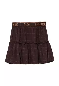 Расклешенная юбка с блестками для детей S.Oliver, цвет 49n1 Lilac/pink