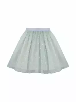 Расклешенная юбка с пайетками Eirene, синий