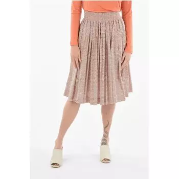 Расклешенная юбка с узором Woolrich, мультиколор