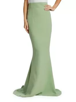 Расклешенная вечерняя юбка в пол gayeta Safiyaa Sage