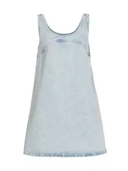 Расклешенное джинсовое платье с микро-клешами Frame