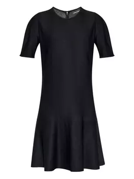 Расклешенное мини-платье Emporio Armani, черный