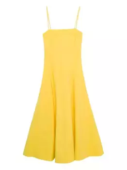 Расклешенное платье без рукавов Simkhai, желтый