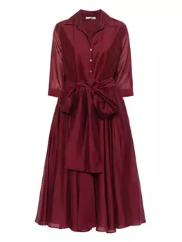 Расклешенное платье миди Cenere GB, красный