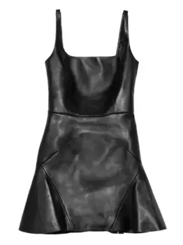 Расклешенное платье мини Givenchy, черный