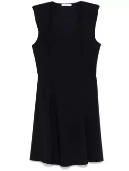 Расклешенное платье мини Patrizia Pepe, черный