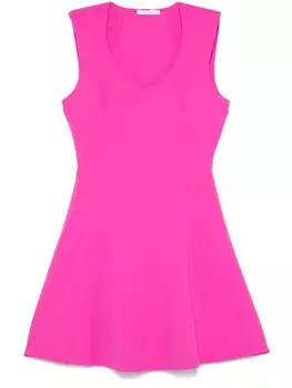 Расклешенное платье мини Patrizia Pepe, розовый