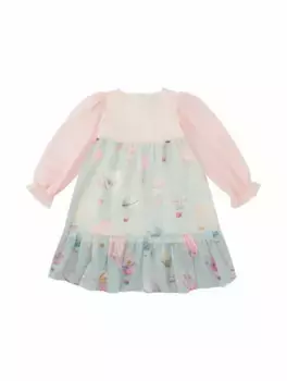 Расклешенное платье с принтом Eirene, мультиколор