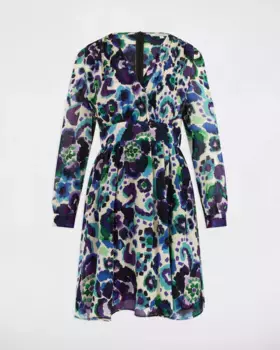 Расклешенное платье с принтом Morgan, мультиколор