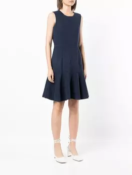 Расклешенное платье-трапеция Paule Ka, синий