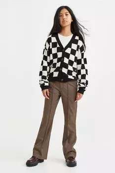 Расклешенные элегантные брюки H&amp;M