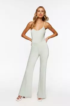 Расклешенные бархатные брюки Forever 21