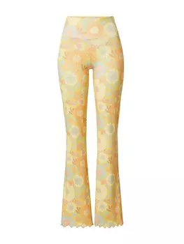 Расклешенные брюки About You LOU, желтый