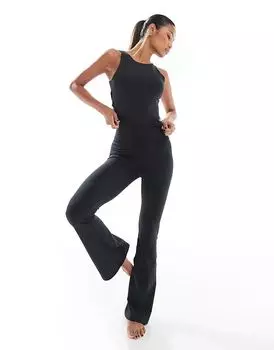 Расклешенные брюки adidas Training Yoga All Me черного цвета adidas performance