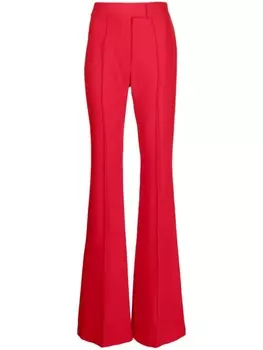 Расклешенные брюки Alex Perry, красный
