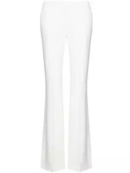 Расклешенные брюки Alexander McQueen, белый