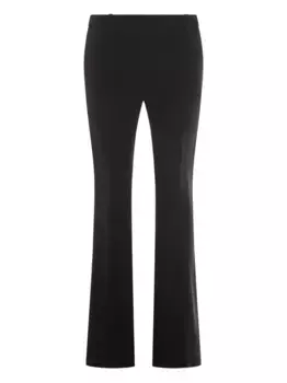 Расклешенные брюки Alexander McQueen, черный