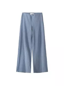 Расклешенные брюки Bershka, цвет Opal