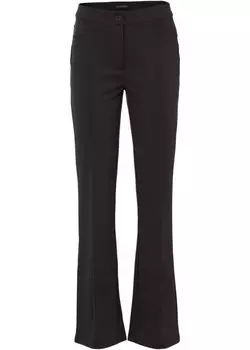 Расклешенные брюки Bodyflirt, черный