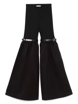 Расклешенные брюки Coperni, черный