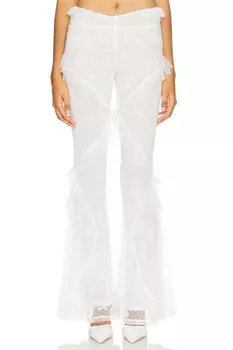 Расклешенные брюки cuida Loba, белый