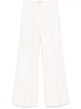 Расклешенные брюки Drumohr, нейтральный цвет