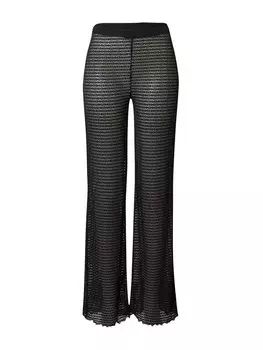 Расклешенные брюки Edited AURORA, черный