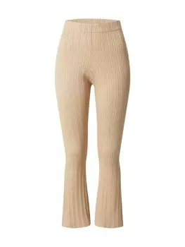 Расклешенные брюки Edited MAVIS, бежевый