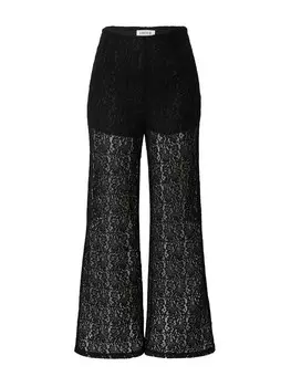 Расклешенные брюки Edited Melisa, черный