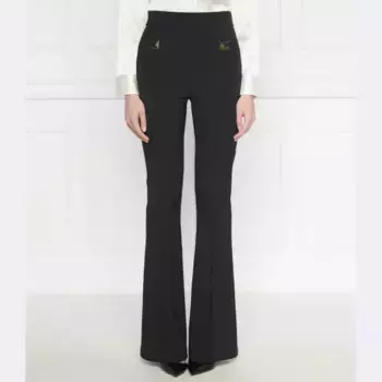 Расклешенные брюки Elisabetta Franchi, черный