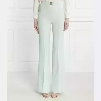 Расклешенные брюки Elisabetta Franchi, зеленый