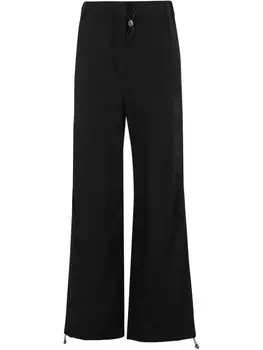 Расклешенные брюки Erika Cavallini, черный
