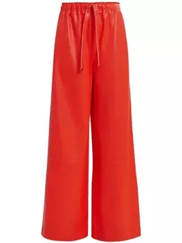 Расклешенные брюки Glorified Essentiel Antwerp, красный