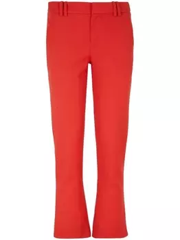 Расклешенные брюки Grain de Poudre Balmain, красный
