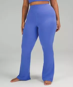 Расклешенные брюки Groove с высокой посадкой Lululemon, индиго