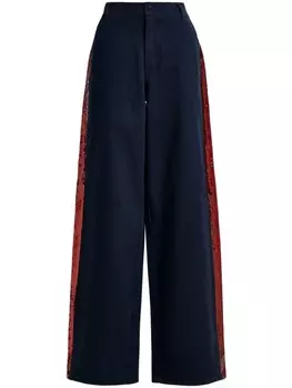 Расклешенные брюки Gruesome Essentiel Antwerp, синий