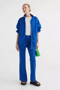 Расклешенные брюки H&amp;M, ярко-голубой