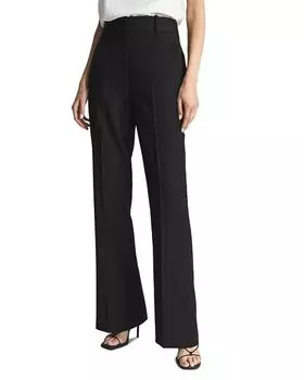 Расклешенные брюки Haisley REISS, цвет Black