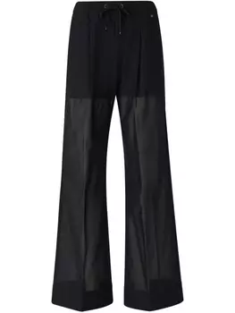 Расклешенные брюки Herno, черный