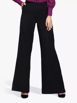 Расклешенные брюки HotSquash, черные