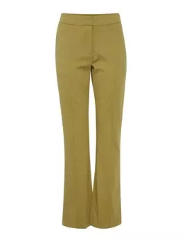 Расклешенные брюки Ichi, оливковый