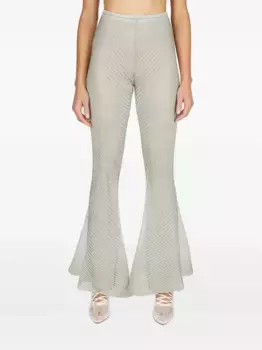 Расклешенные брюки Isa Boulder, серый