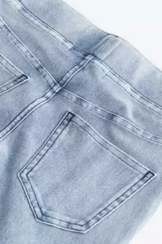 Расклешенные брюки из джерси H&M, синий