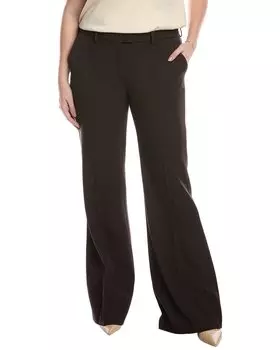 Расклешенные брюки из шерсти Haylee из коллекции Michael Kors, цвет chocolate