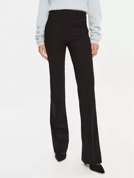 Расклешенные брюки из ткани Marella, черный