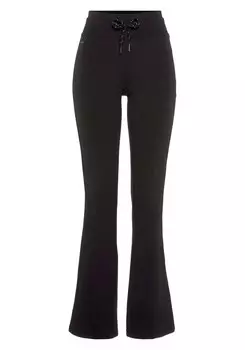 Расклешенные брюки KangaROOS, черный