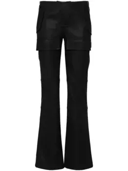 Расклешенные брюки карго MISBHV, черный