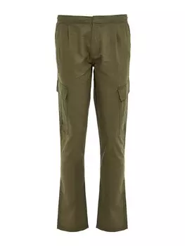 Расклешенные брюки-карго Threadbare Gordon, хаки