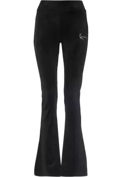 Расклешенные брюки Karl Kani, черный