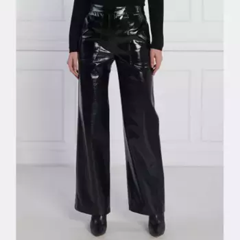 Расклешенные брюки Karl Lagerfeld, черный